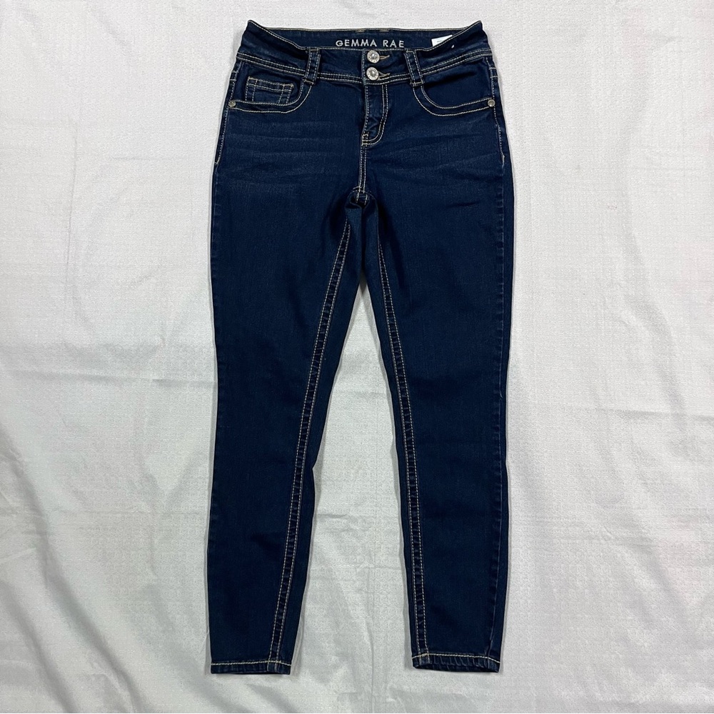 Gemma Rae ladies dark wash skinny jeans size 7/28